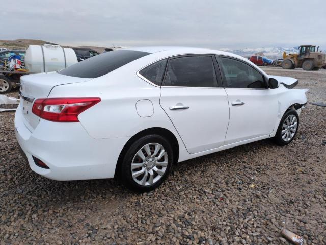 NISSAN SENTRA S 2017 white  gas 3N1AB7AP2HY253148 photo #4