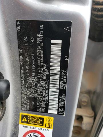 2015 TOYOTA HIGHLANDER - 5TDBKRFHXFS078473