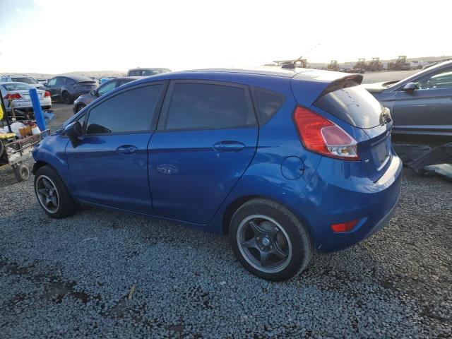 FORD FIESTA SE 2018 blue  gas 3FADP4EJ9JM110796 photo #3