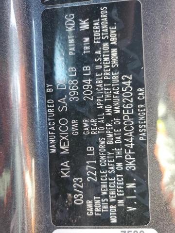 2023 KIA FORTE GT - 3KPF44AC0PE620542