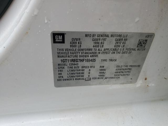 2017 GMC SIERRA C25 1GT11REG7HF169405