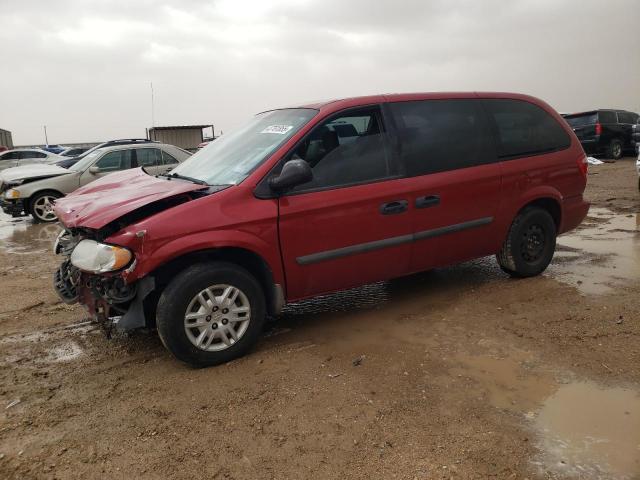 DODGE GRAND CARA 2007 maroon  flexible fuel 1D4GP24E17B181994 photo #1