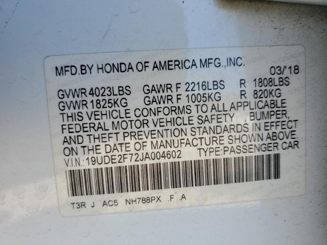 2018 ACURA ILX PREMIU - 19UDE2F72JA004602