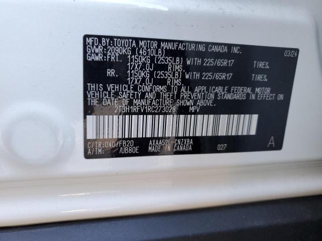 2024 TOYOTA RAV4 LE - 2T3H1RFV1RC273028