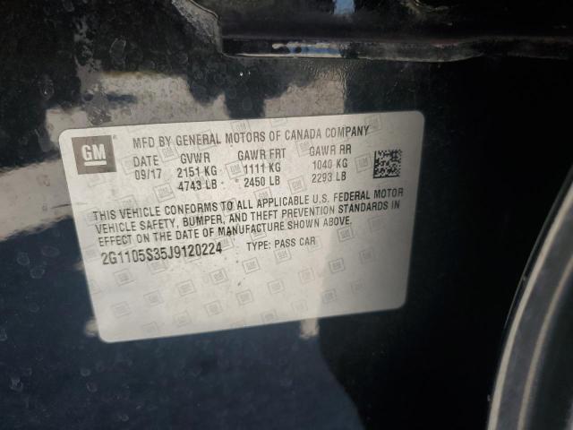 2018 CHEVROLET IMPALA LT - 2G1105S35J9120224