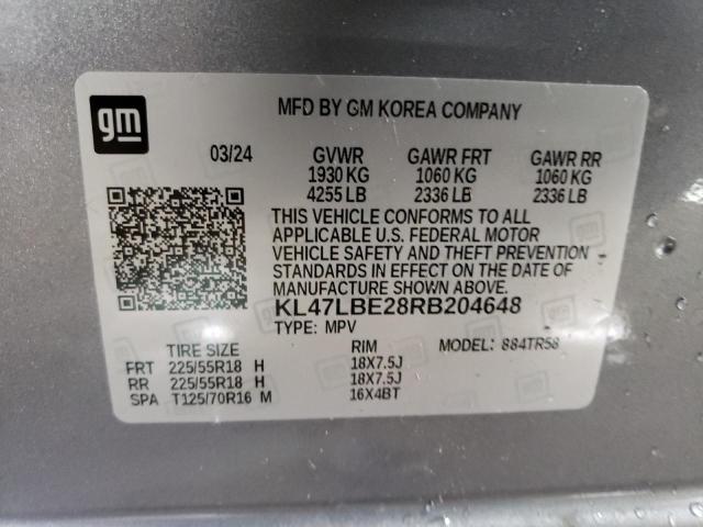 2024 BUICK ENVISTA SP - KL47LBE28RB204648