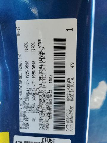 2017 TOYOTA TUNDRA DOU - 5TFRM5F11HX118473