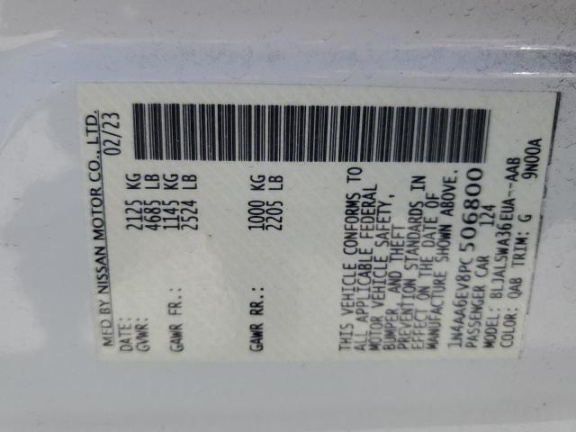 2023 NISSAN MAXIMA SR 1N4AA6EV8PC506800