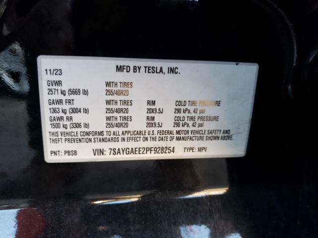2023 TESLA MODEL Y - 7SAYGAEE2PF928254