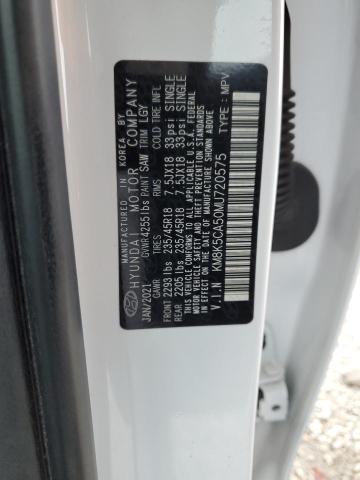 2021 HYUNDAI KONA ULTIM KM8K5CA50MU720575