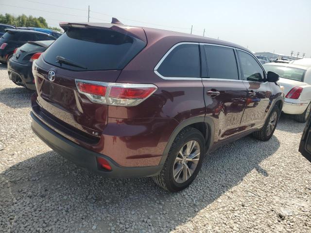 Vin: 5tdzkrfhxfs083123, lot: 50647145, toyota highlander le 20153