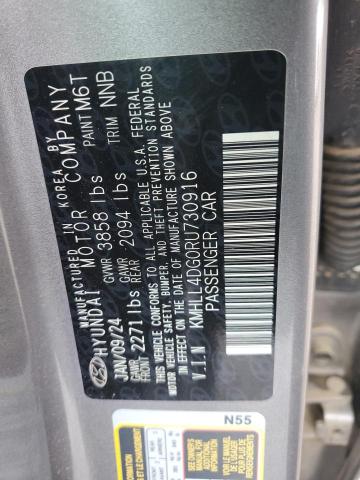 2024 HYUNDAI ELANTRA SE - KMHLL4DG0RU730916