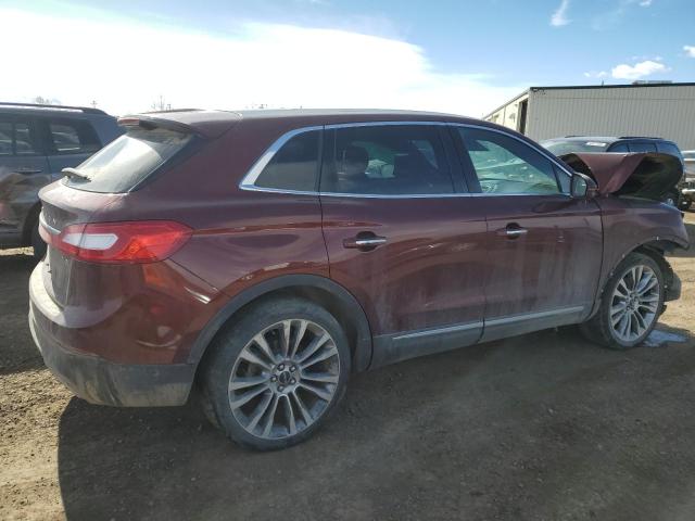 Vin: 2lmtj8lp4gbl66621, lot: 49453415, lincoln mkx reserve 20163