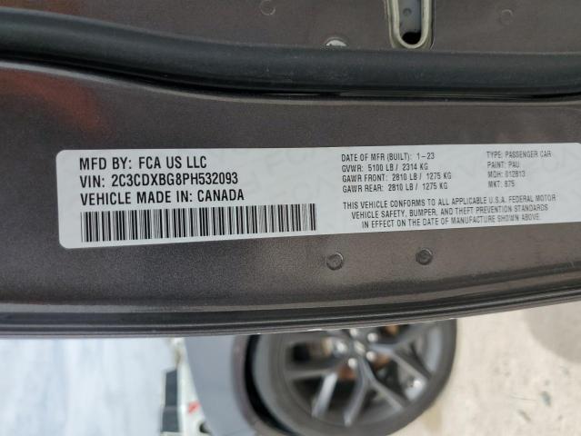2023 DODGE CHARGER SX - 2C3CDXBG8PH532093