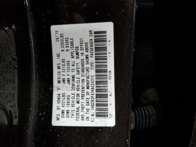 2017 HONDA ACCORD EXL - 1HGCR2F97HA024372
