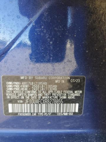 2024 SUBARU IMPREZA SP JF1GUAFCXR8278855