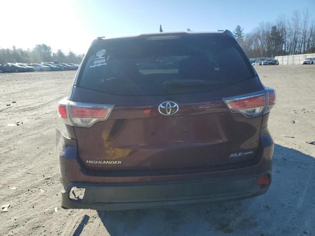 2015 TOYOTA HIGHLANDER 5TDJKRFH6FS203061
