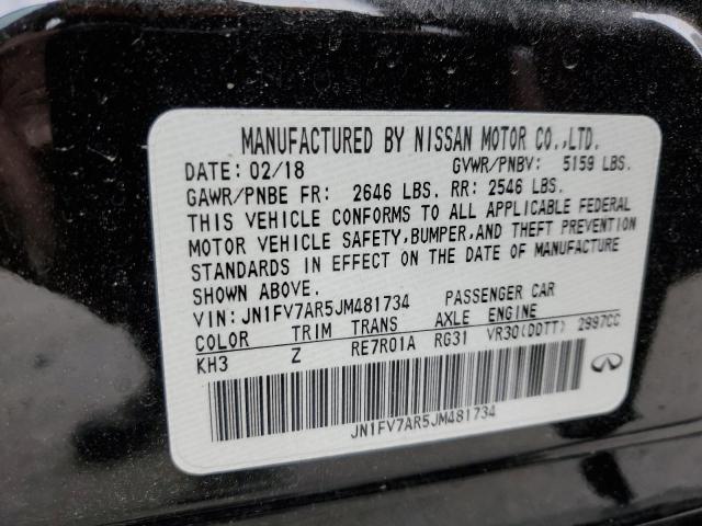 2018 INFINITI Q50 RED SP - JN1FV7AR5JM481734