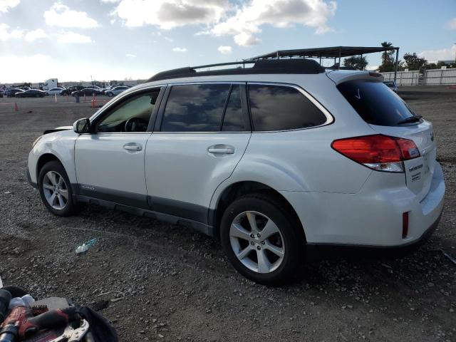 SUBARU OUTBACK 2. 2014 white  gas 4S4BRBNC5E3305542 photo #3