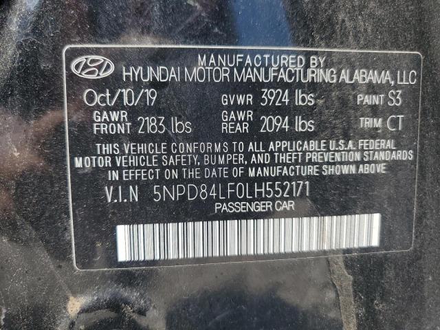 2020 HYUNDAI ELANTRA SE - 5NPD84LF0LH552171