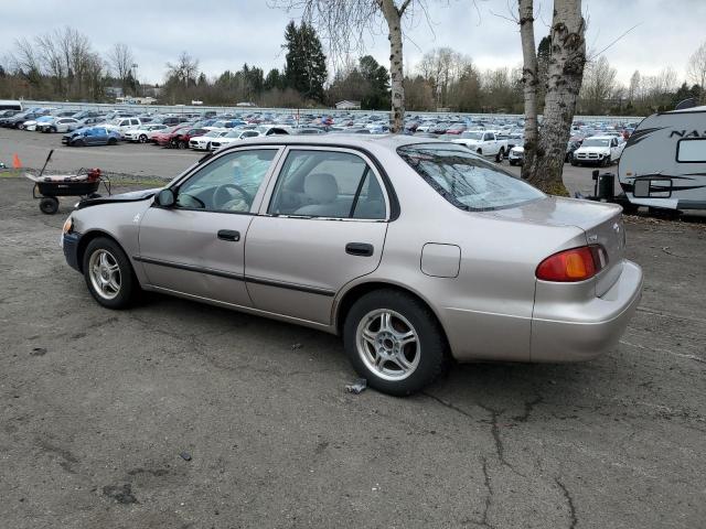 TOYOTA COROLLA VE 2000 tan  gas 1NXBR12E3YZ366287 photo #3