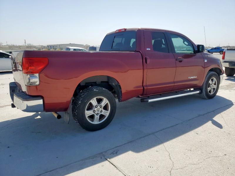 TOYOTA TUNDRA DOU 2007 maroon  gas 5TFRT54127X007385 photo #4