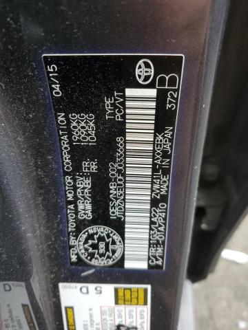 2015 TOYOTA PRIUS V - JTDZN3EU0FJ033668
