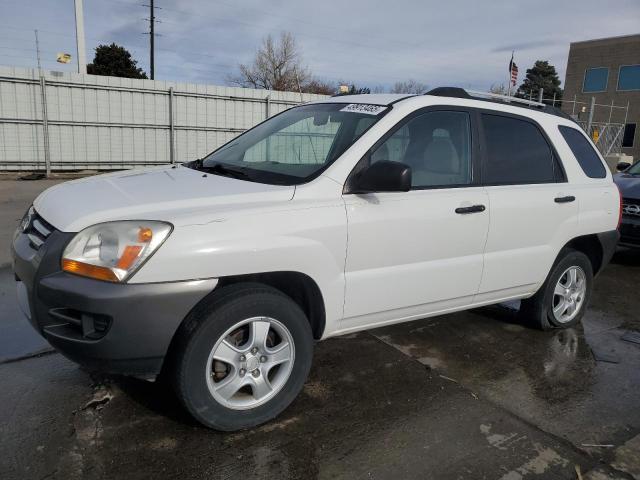 KIA SPORTAGE L 2008 white  gas KNDJE724087522774 photo #1