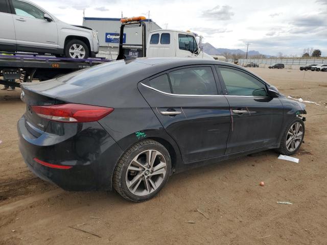 HYUNDAI ELANTRA SE 2017 black  gas 5NPD84LF8HH014812 photo #4