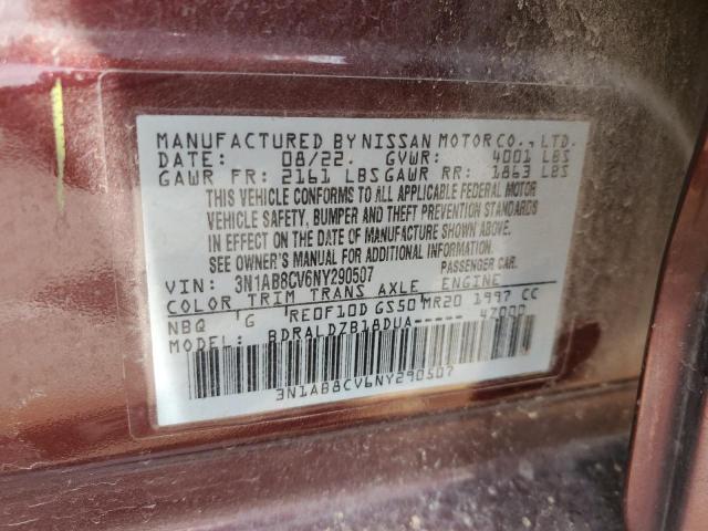 2022 NISSAN SENTRA SV - 3N1AB8CV6NY290507