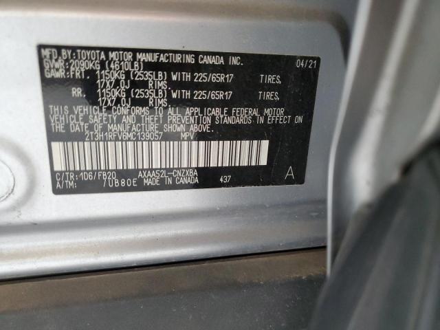 2021 TOYOTA RAV4 LE - 2T3H1RFV6MC139057
