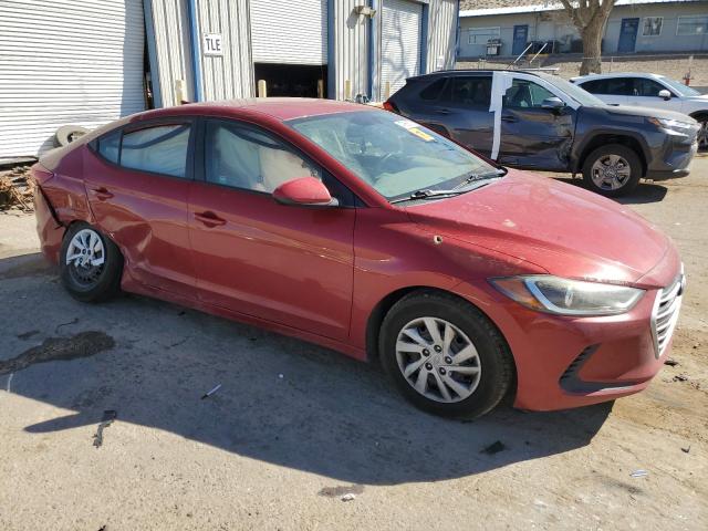 Vin: kmhd74lf3hu423126, lot: 47968675, hyundai elantra se 20174