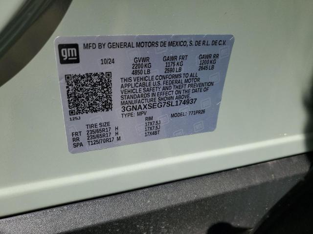 2025 CHEVROLET EQUINOX AC 3GNAXSEG7SL174937