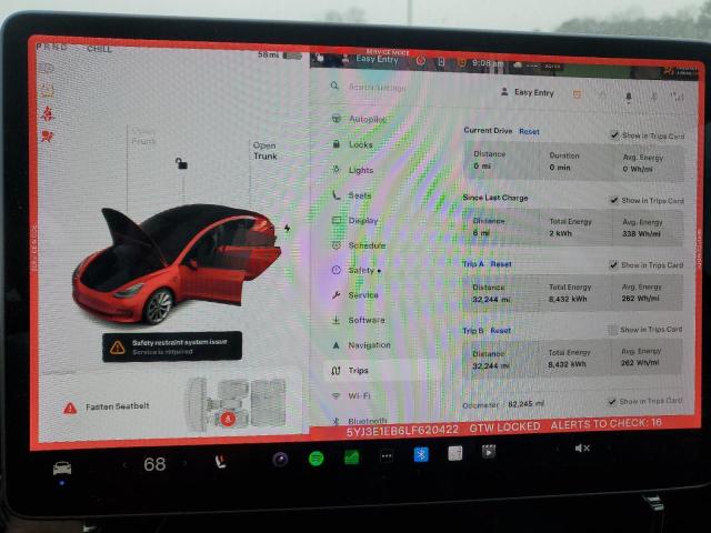 2020 TESLA MODEL 3 - 5YJ3E1EB6LF620422