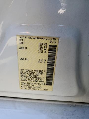 2015 NISSAN ALTIMA 2.5 - 1N4AL3AP1FC438208