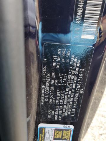 2022 KIA CARNIVAL L KNDNB4H37N6171693