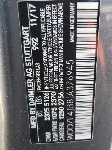 2018 MERCEDES-BENZ E 300 - WDDZF4JB8JA376945