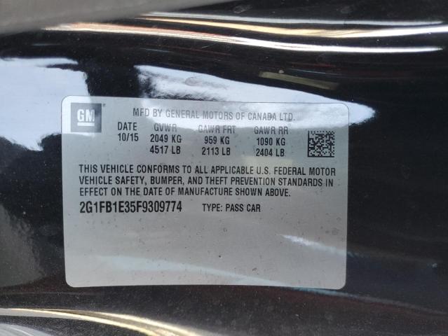 2015 CHEVROLET CAMARO LS - 2G1FB1E35F9309774
