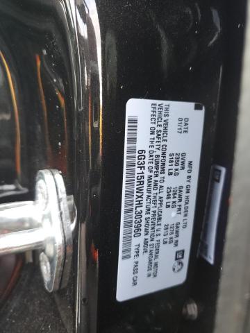 2017 CHEVROLET SS 6G3F15RWXHL303960