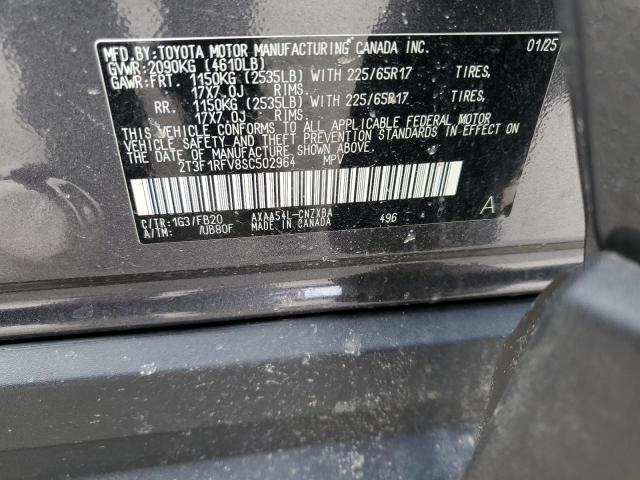 2025 TOYOTA RAV4 LE - 2T3F1RFV8SC502964