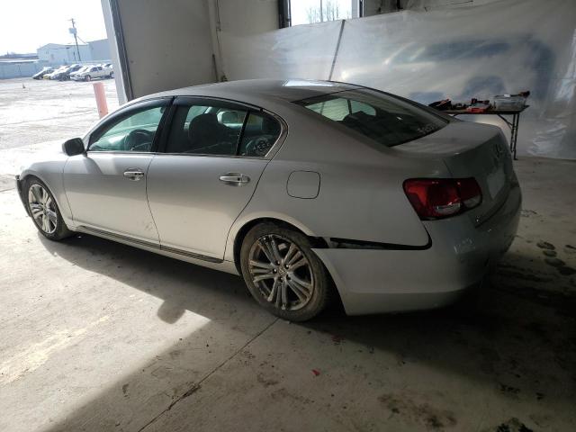LEXUS GS 450H 2007 silver sedan 4d hybrid engine JTHBC96S375002138 photo #3