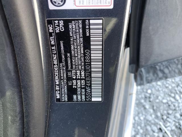 2015 MERCEDES-BENZ C 300 4MAT - 55SWF4KB7FU018860