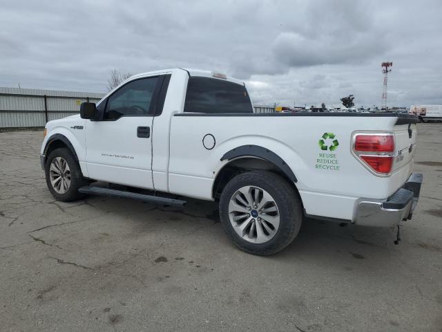 FORD F150 2009 white pickup gas 1FTRF12W69KC16286 photo #3