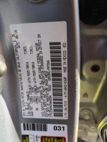 2016 TOYOTA TACOMA DOU - 3TMCZ5AN4GM040504