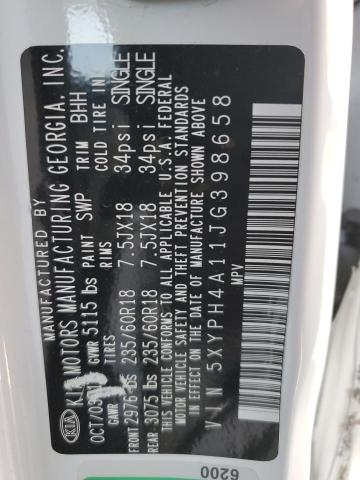 2018 KIA SORENTO EX - 5XYPH4A11JG398658