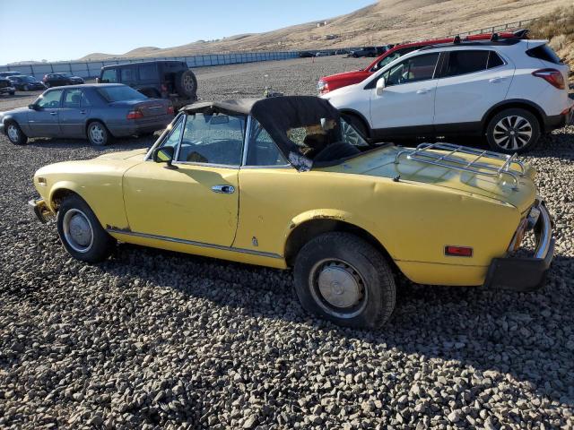 FIAT SPIDER 1973 yellow   124CS101138566 photo #3