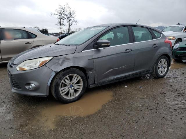FORD FOCUS SEL 2012 gray  gas 1FAHP3M25CL216737 photo #1