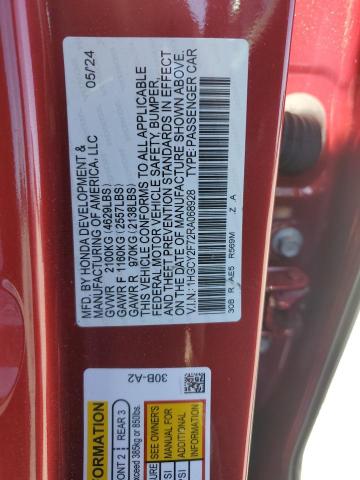 2024 HONDA ACCORD HYB - 1HGCY2F72RA068928