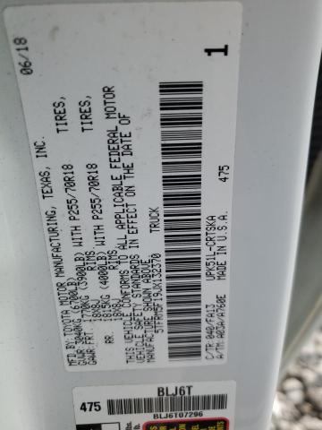 2018 TOYOTA TUNDRA DOU - 5TFRM5F19JX132370