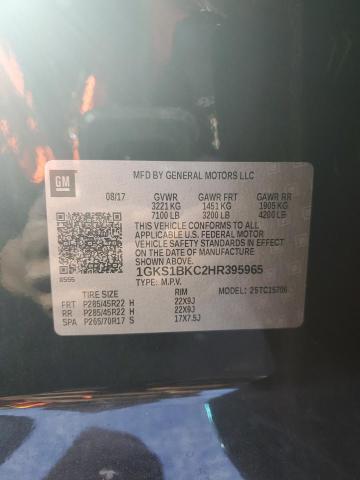 2017 GMC YUKON SLT 1GKS1BKC2HR395965